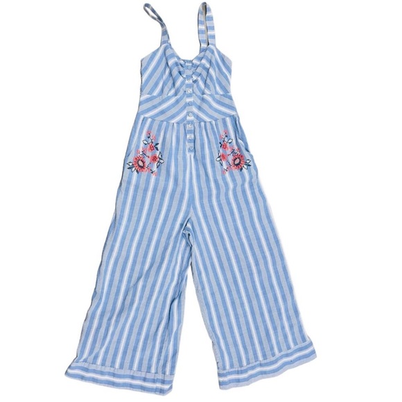 Altar’d State Jumpsuit with Embroidered Details - Sz Small - Picture 3 of 9